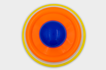 ToyBharat Push & Spin Fish & Ball Toy features a musical spinner with colorful fish and light-up balls. A multicolour interactive toy for toddlers that promotes learning through music, motion, and bright visuals.