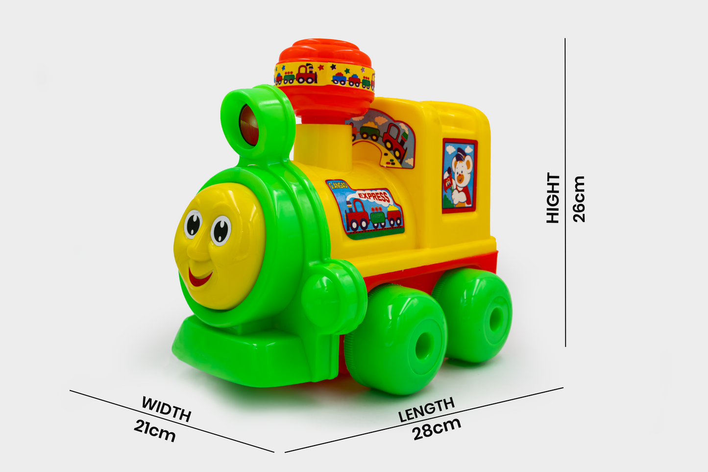 Toybharat Unisex Kids For Thomas Engine |Multicolour | Travel Toys | Birthday Gift |Pull Along Toy