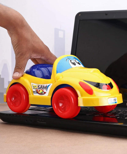 Toybharat Push N Go Sam Car |Multicolour | Push N Go Toys | Birthday Gift for Boy and Girl Baby