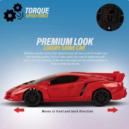 ToyBharat RC (2 Way) Formula Racing Remote Control Car is a powerful multicolour electronic car toy with stunt action. Safe, durable, and exciting for kids, it's ideal for indoor and outdoor play and makes a thrilling gift.