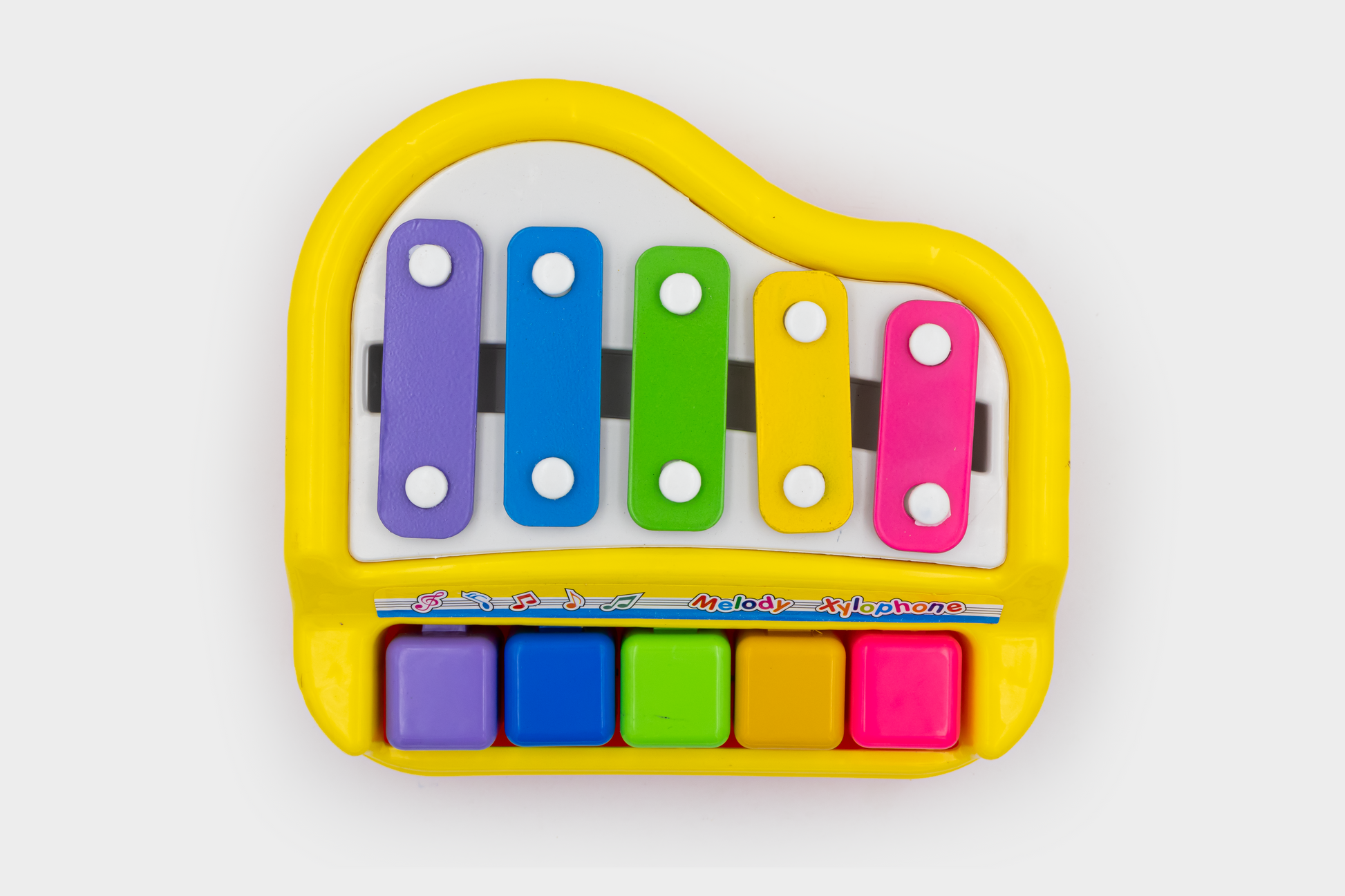 2 in 1 musical xylophone toy